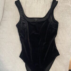 Black Velvet Bodysuit